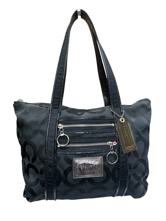 Coach Handbags - Coach Poppy Op Art Glam Tote (EUC) with purse pillow and unbranded dustbag EUC